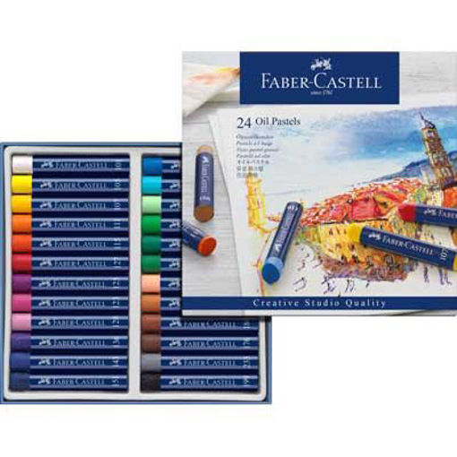 Picture of FABER CASTELL OIL PASTELS X24